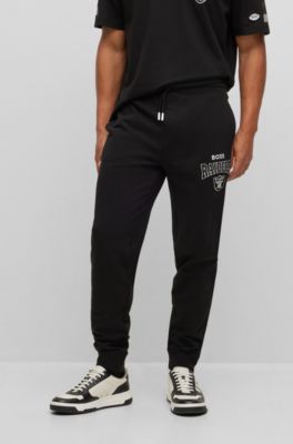 BOSS - BOSS x NFL cotton-terry tracksuit bottoms with collaborative branding