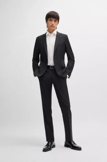 Derby shoes in nappa leather with embossed logo