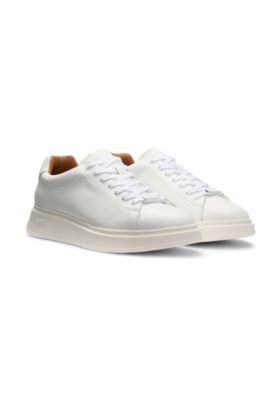 Leather sneakers, White