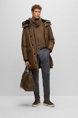 HUGO BOSS MOUNTAIN PARKA ダークグレー