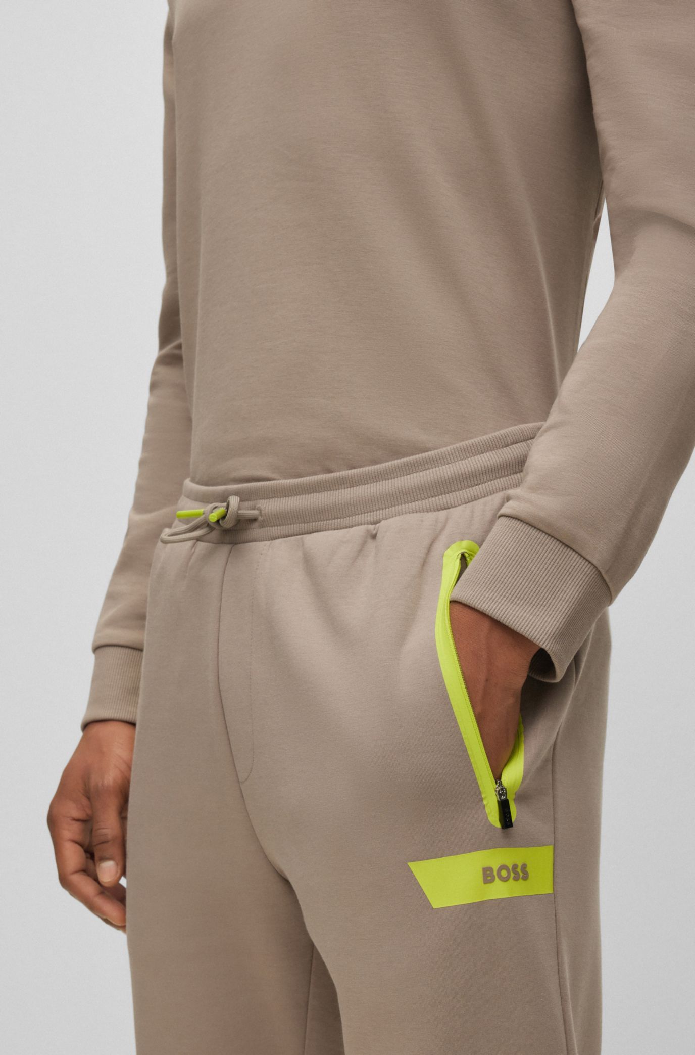 Hugo boss shop green label tracksuit