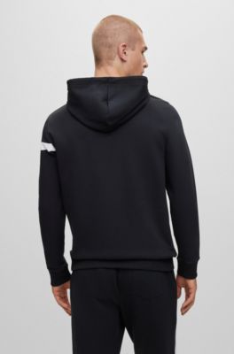 Logo cotton-blend hoodie