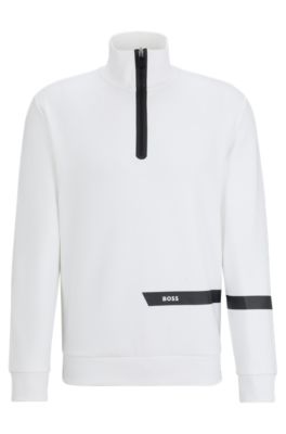 Mens hugo shop boss white sweatshirt