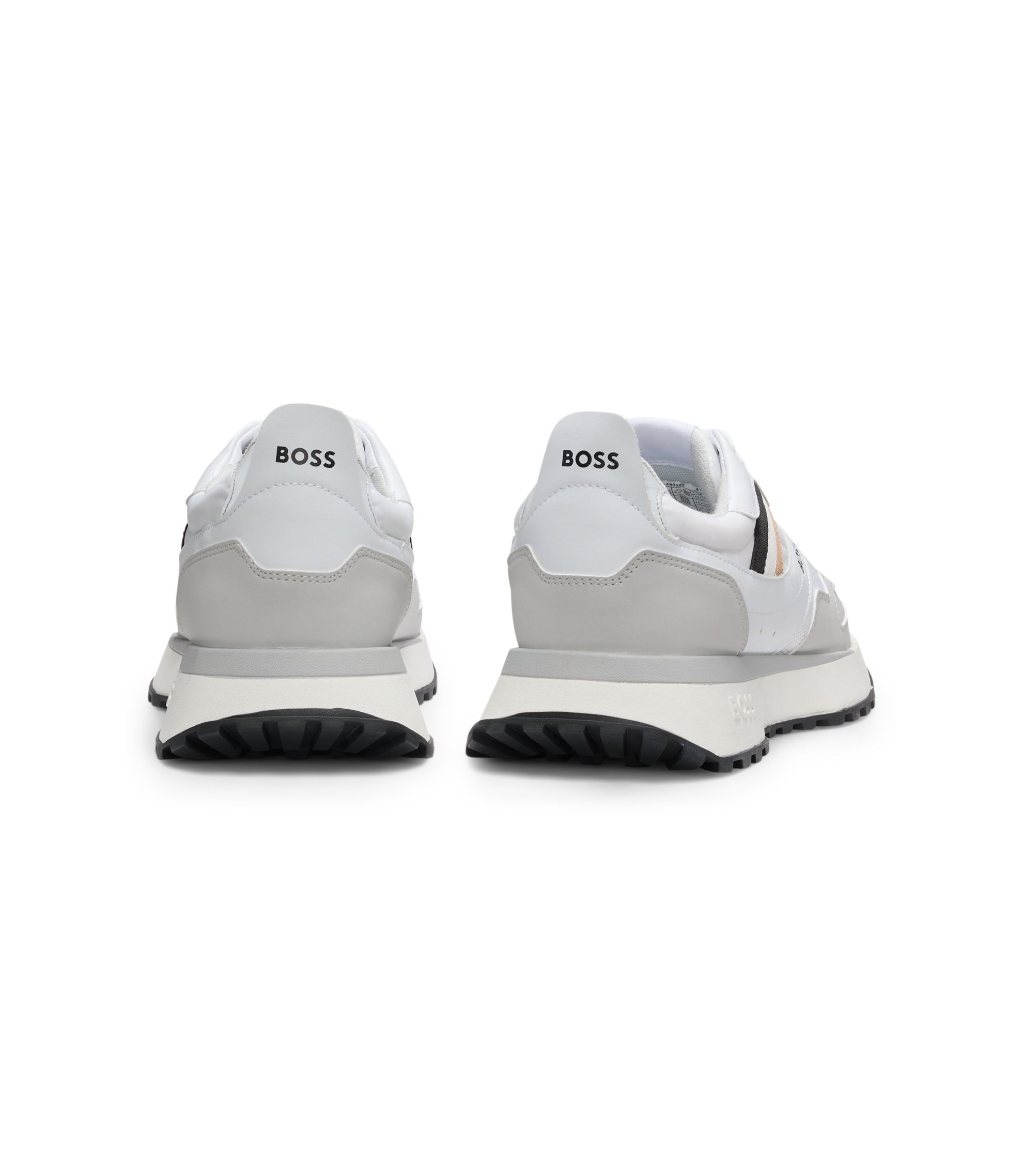 【未使用】HUGO BOSS RUSSELL ATHLETIC スニーカー BOSS（HUGO BOSS） スニーカー グレインレザー ラバーソール