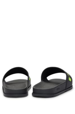 logo-strap sandals