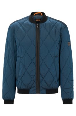 Hugo boss quilted bomber jacket new arrivals