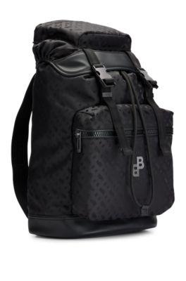 BOSS Black Structured Backpack