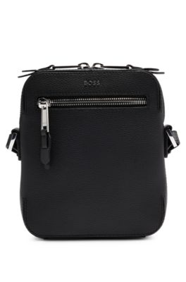 Hugo boss leather clearance bag