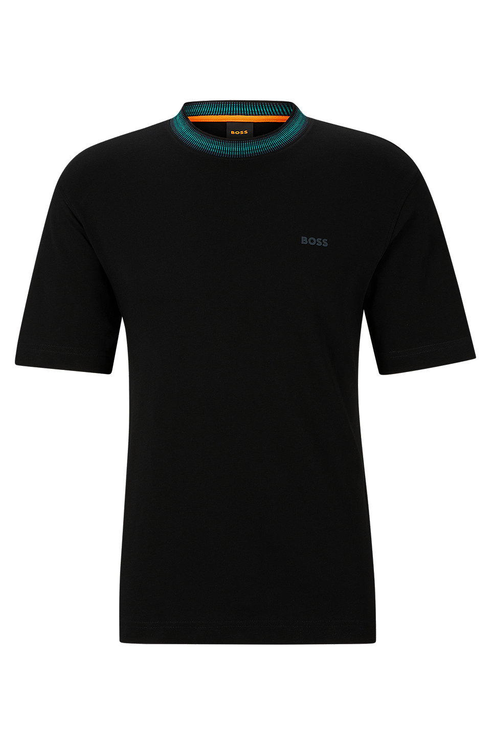 BOSS - Relaxed-fit T-shirt in cotton with HD logo print