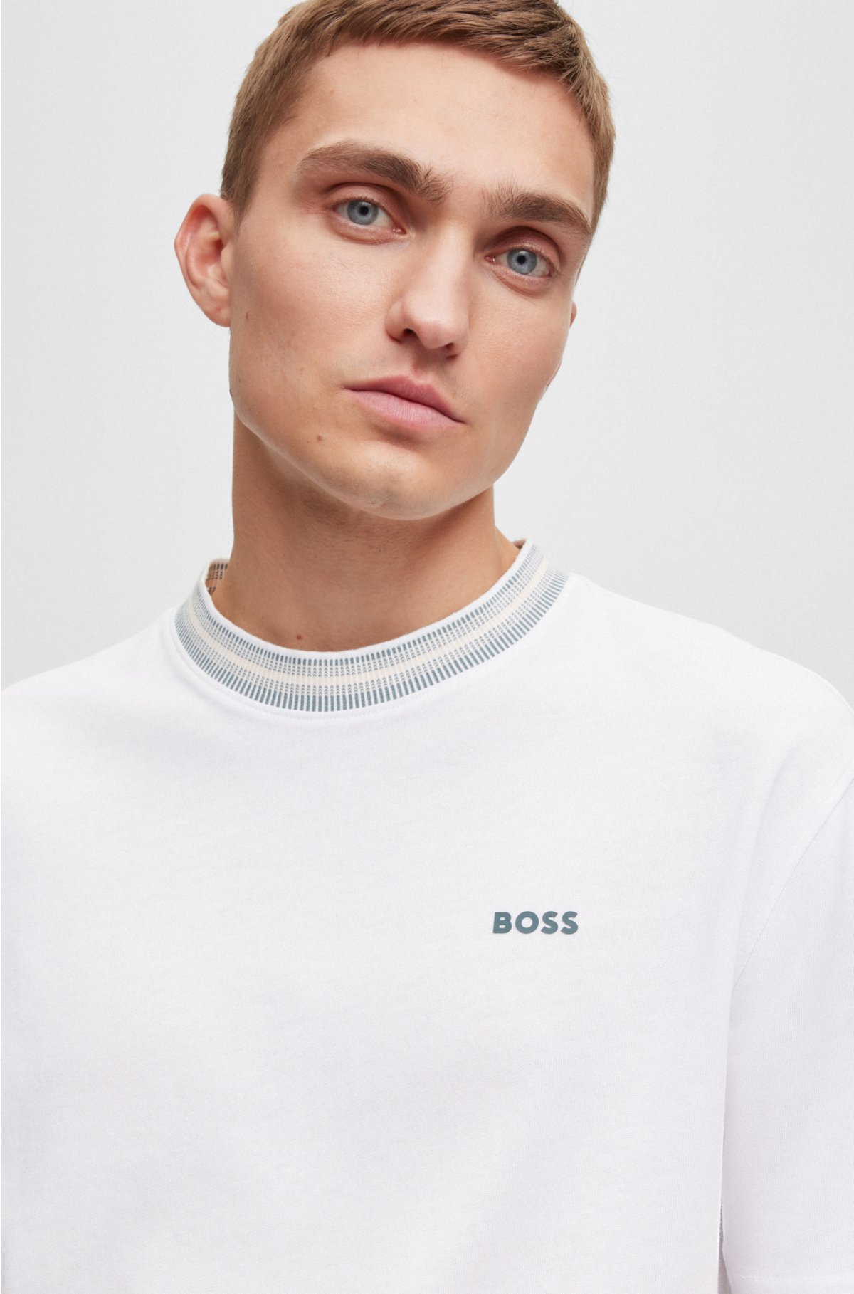 Boss Men's Relaxed-Fit T-Shirt - White