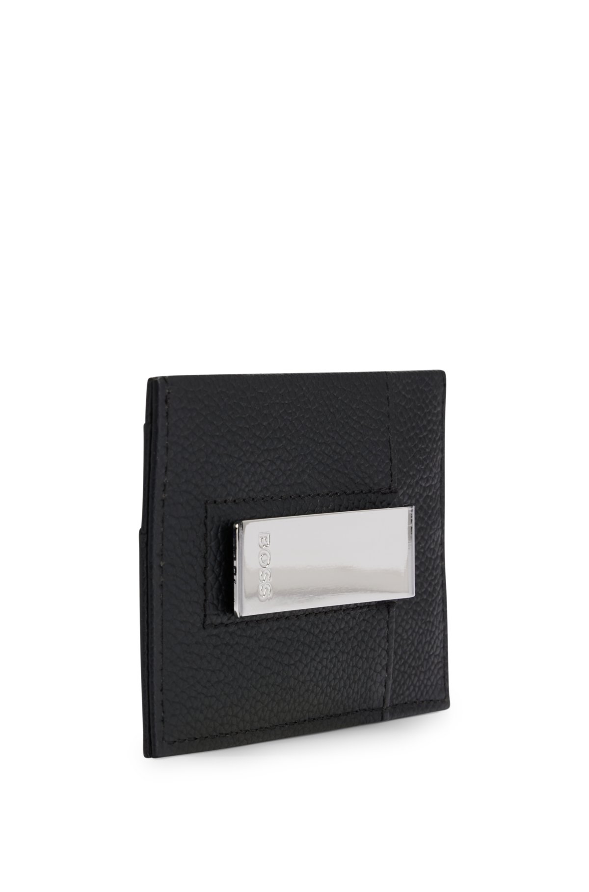 bill clip wallet in Grained Calfskin