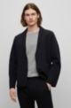 Relaxed-fit jacket in a cotton blend, Black