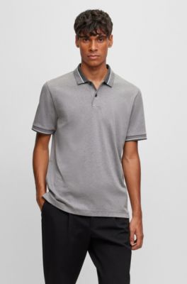 men's mercerized cotton polo shirts