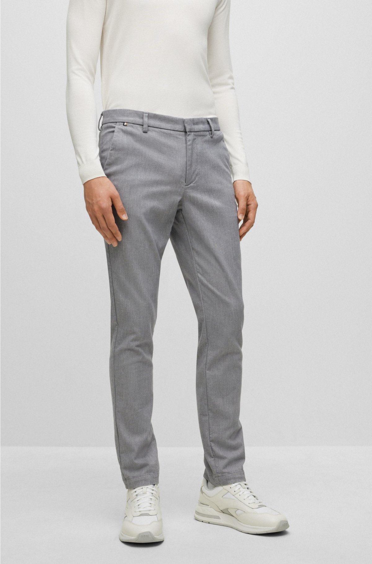 HDE Gray Casual Pants Size XL - 32% off