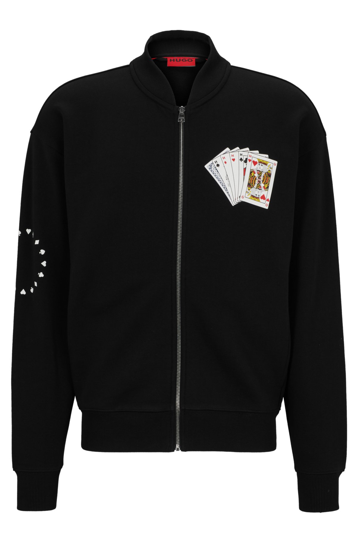 Graphic Cotton Bomber Jacket - Ready-to-Wear