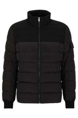 Hugo boss black zip jacket best sale