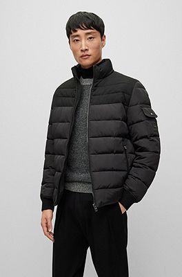 Calvin klein store padded jacket mens