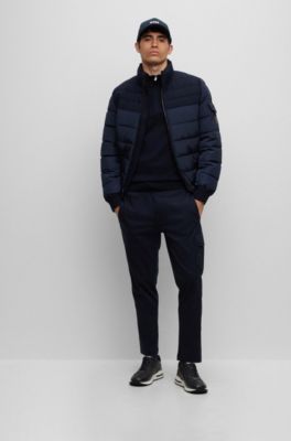 hugo boss puffer jacket men's