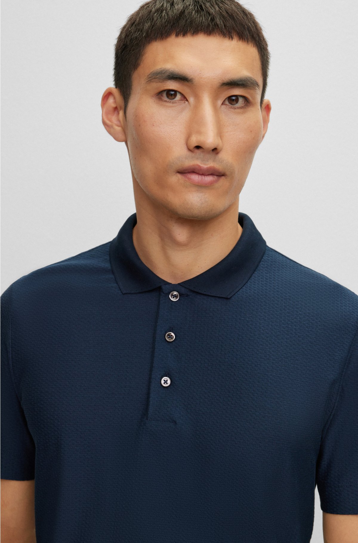 New Lacoste Live Polo - Mens Small (3) - Navy 