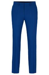 Pantalon Extra Slim Fit en tissu stretch performant, Bleu