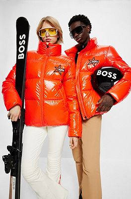 BOSS - BOSS x Perfect Moment hooded down ski jacket with special branding