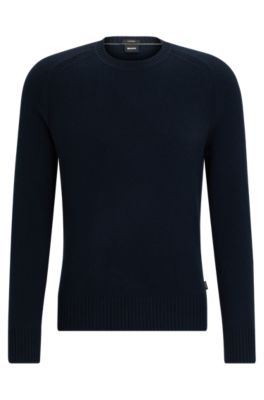 BOSS - Regular-fit sweater in cashmere