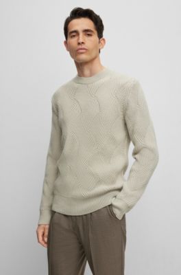 Bold Structure wool and cashmere sweater