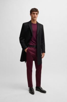 Cashmere sweater in a regular fit, Dark Purple