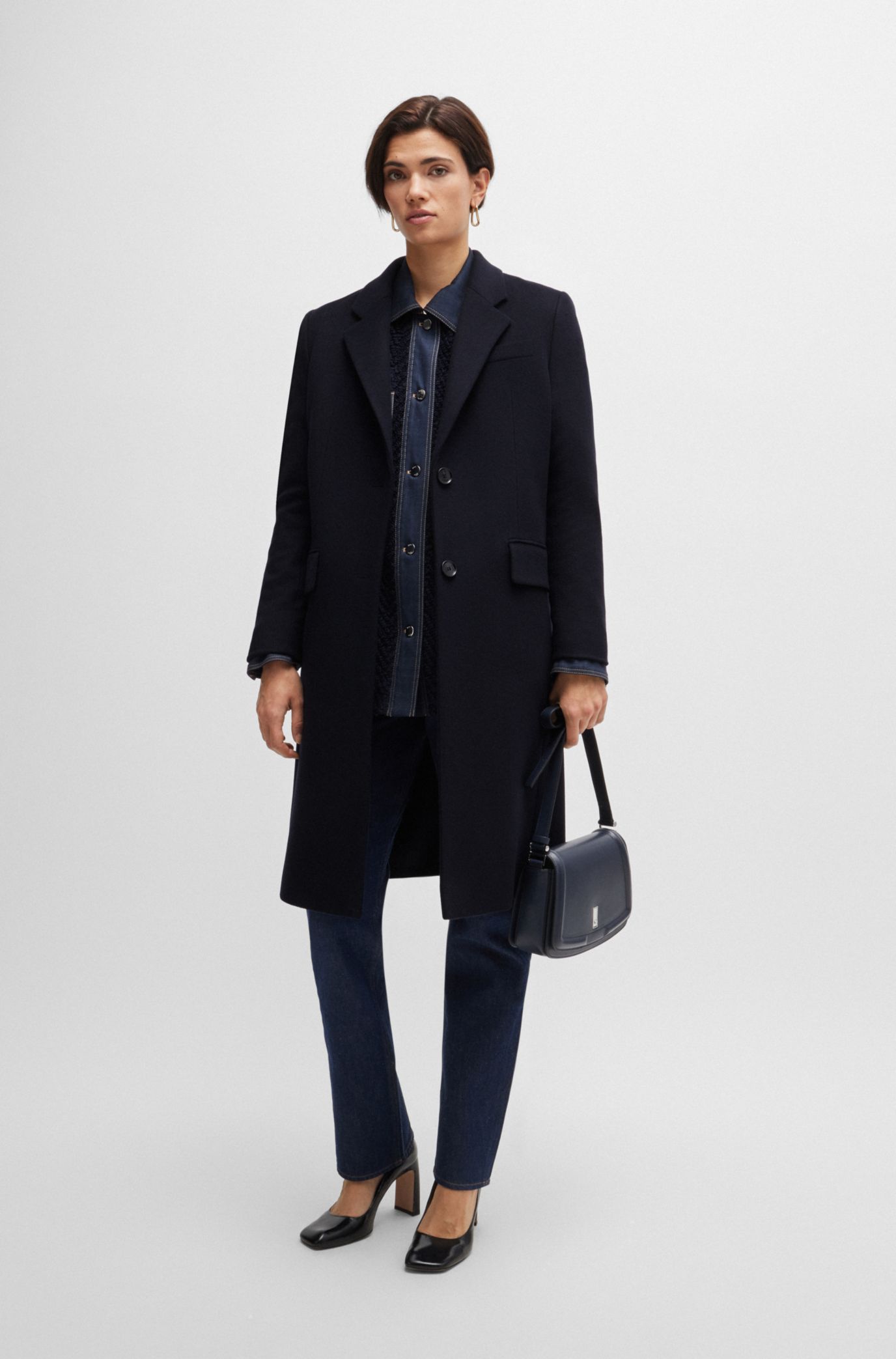 Hugo boss deals women coat