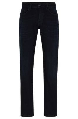Hugo Boss Delaware3 Slim-fit Jean In Black