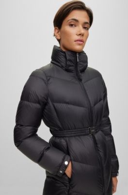BOSS Slimfit puffer jacket in waterrepellent fabric