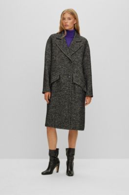 ladies herringbone coat