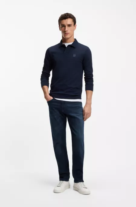 Maine Pure-blue regular-fit jeans in comfort-stretch denim