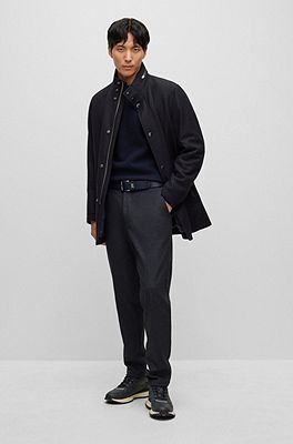 Boss casil mixed on sale media duffle coat