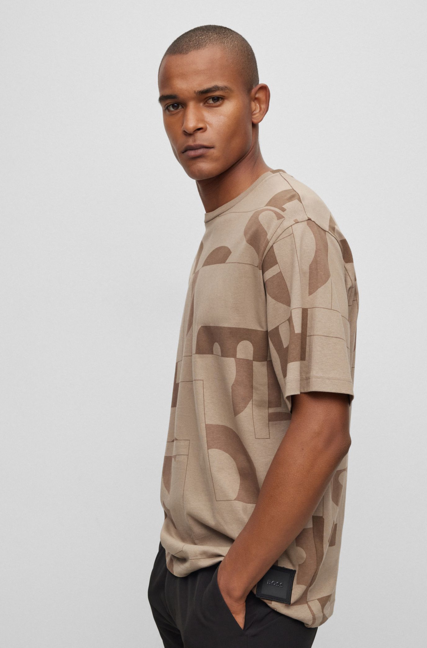 Hugo boss shop camo t shirt