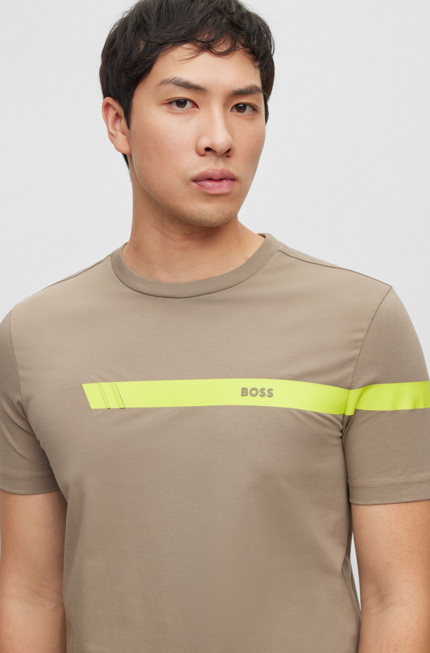 Hugo boss t shop shirt tessuti