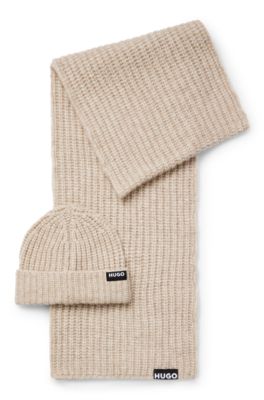 Hugo boss hat 2025 and scarf set