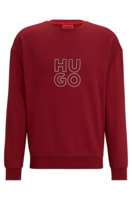 Hugo boss store sweatshirt red