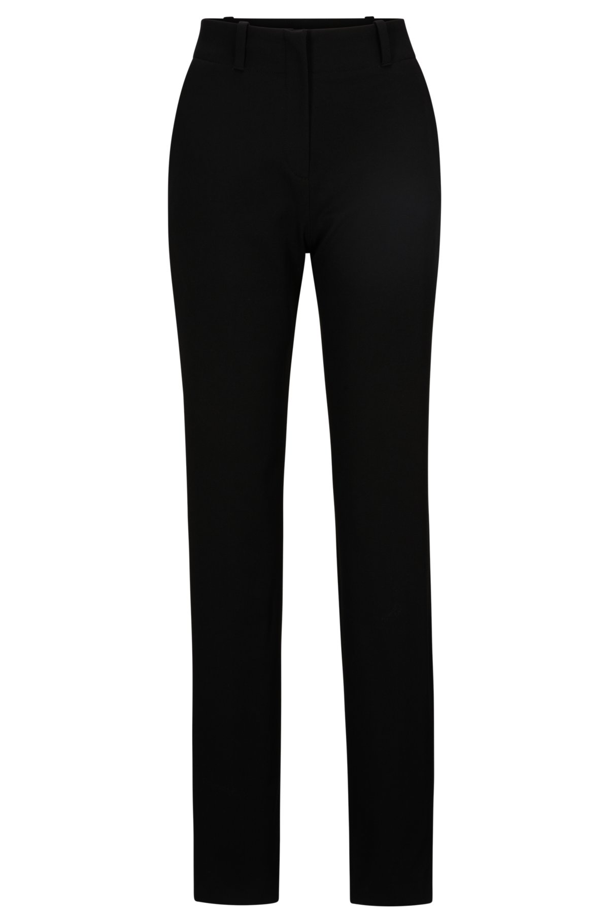 High-waisted regular-fit - with a leg wide HUGO trousers