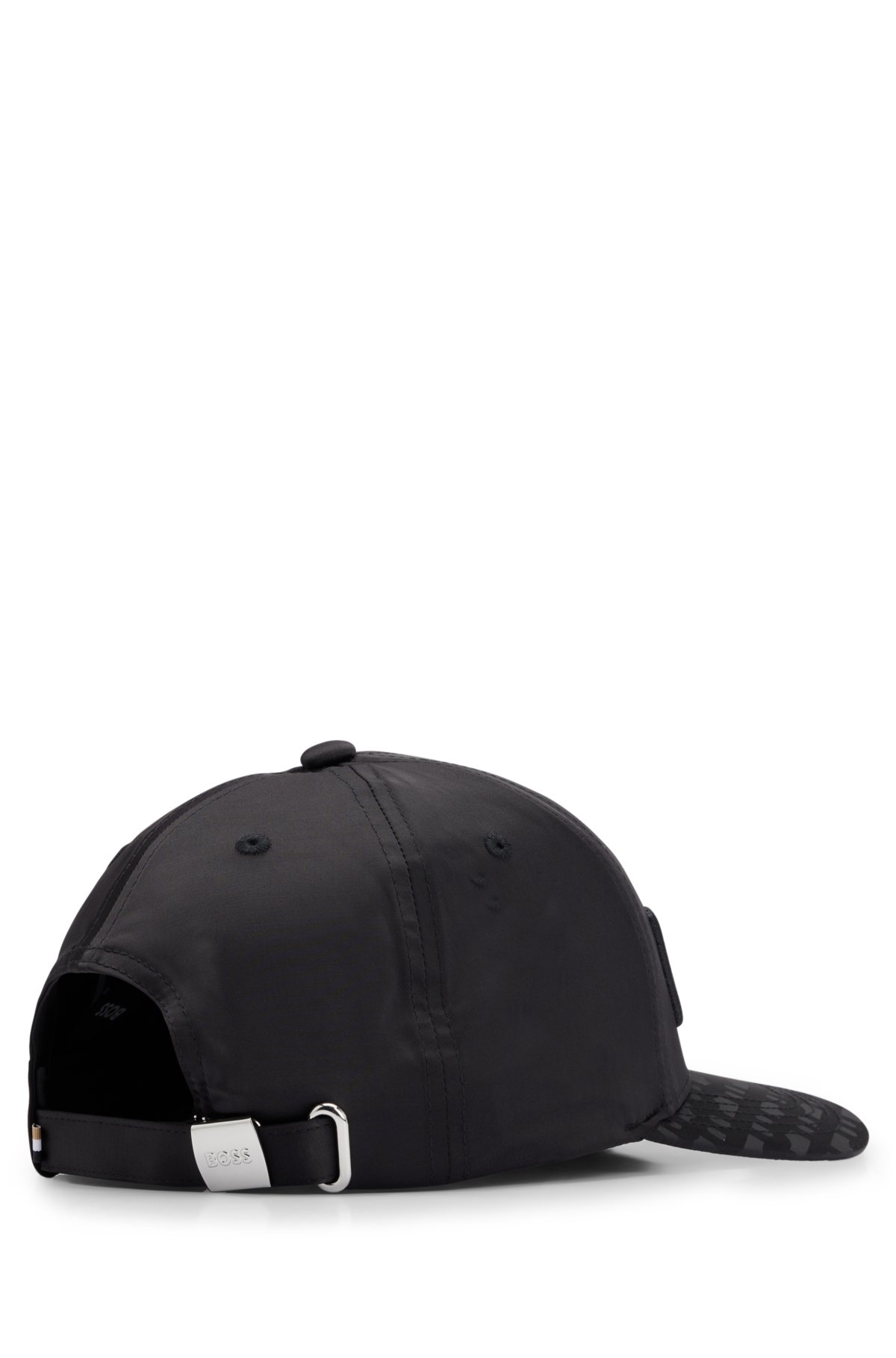 Jacquard Logo Hat - Black Monogram