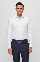 Slim-fit shirt, White