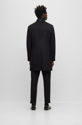 アメリカ製 HUGO BOSS ダークグレースラックス ダブル仕上げ