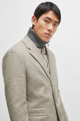 ジャケット・アウター Bruxelles Wool-Blend Coat herlipto Herlipto