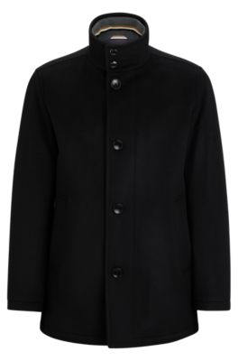 Hugo boss mens clearance wool coat