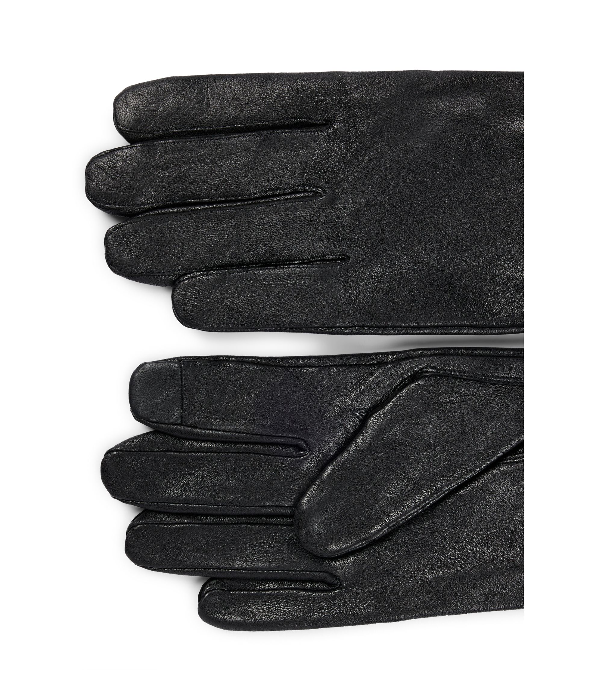 BOSS ブラック レザー手袋 トンボレックス 羊革製手袋 RS－601BK 薄手・甲ニット