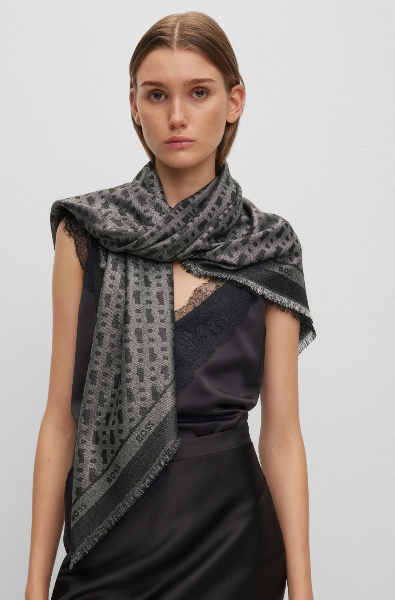 Hugo boss deals womens scarf