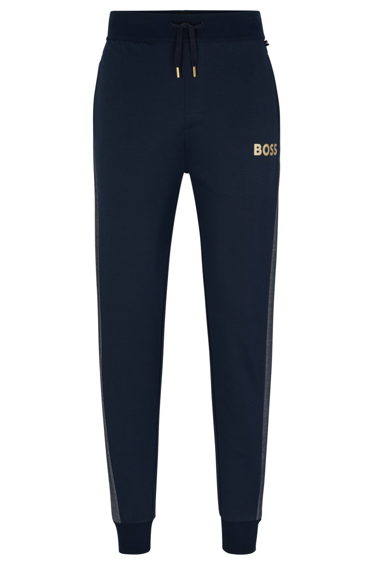 with - Sweatpants embroidered BOSS logo
