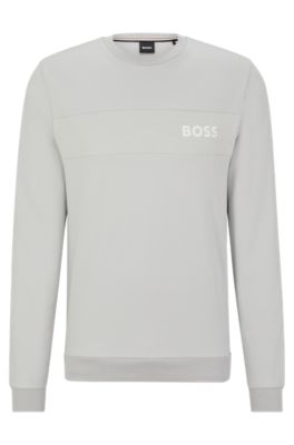 Boss embossed 2024 sweatshirt