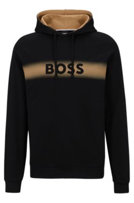 Boss bodywear shop logo hooded sweatshirt