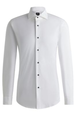 Hugo boss outlet dress white